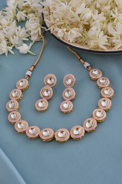 Kundan Embellished Choker Set 
