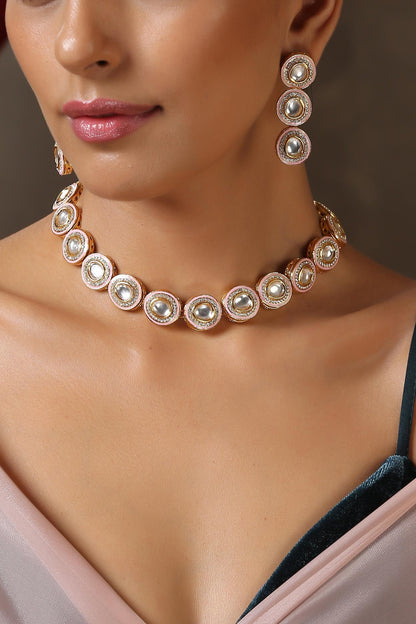 Kundan Embellished Choker Set 
