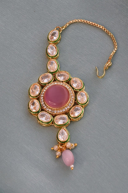 Kundan Embellished Maangtikka 