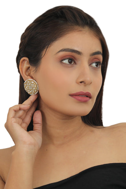 Jadtar Stone Encrusted Necklace Set 