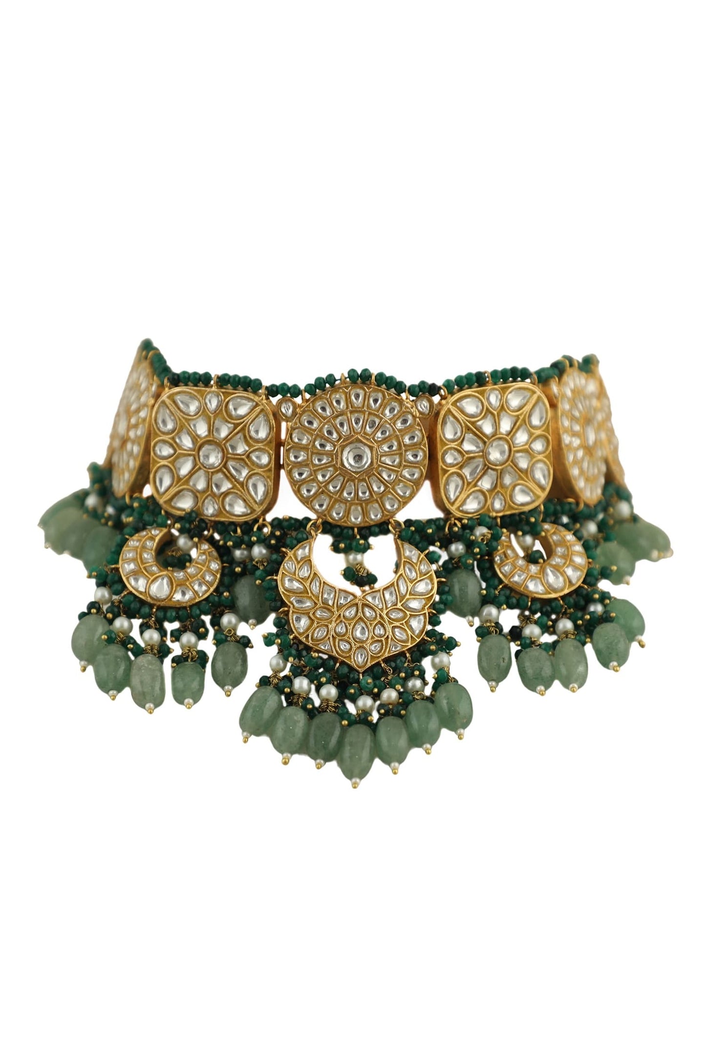 Jadtar Stone Choker Set 
