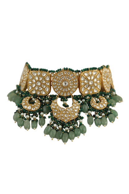 Jadtar Stone Choker Set 