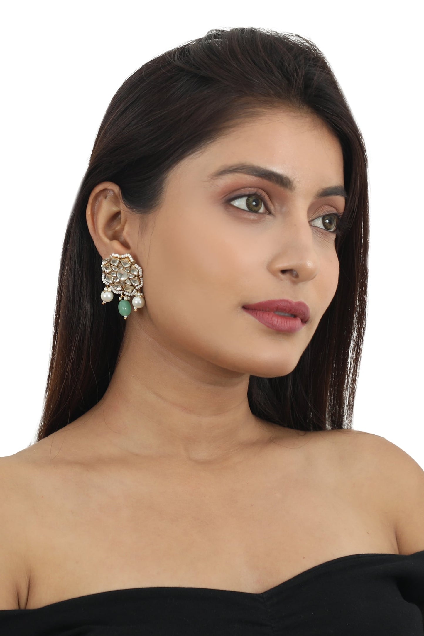 Multi Layered Beaded Choker Set 