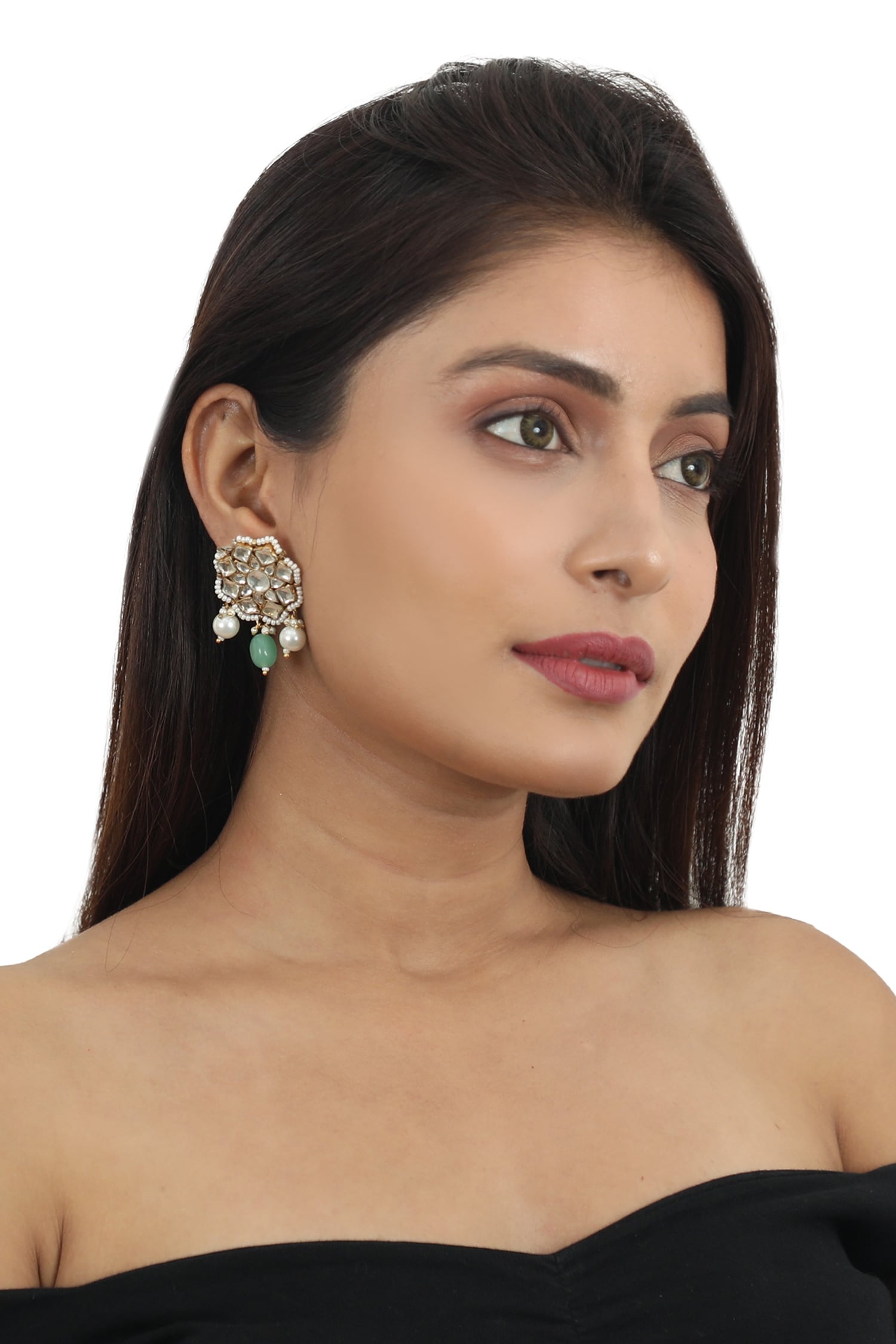 Multi Layered Beaded Choker Set 
