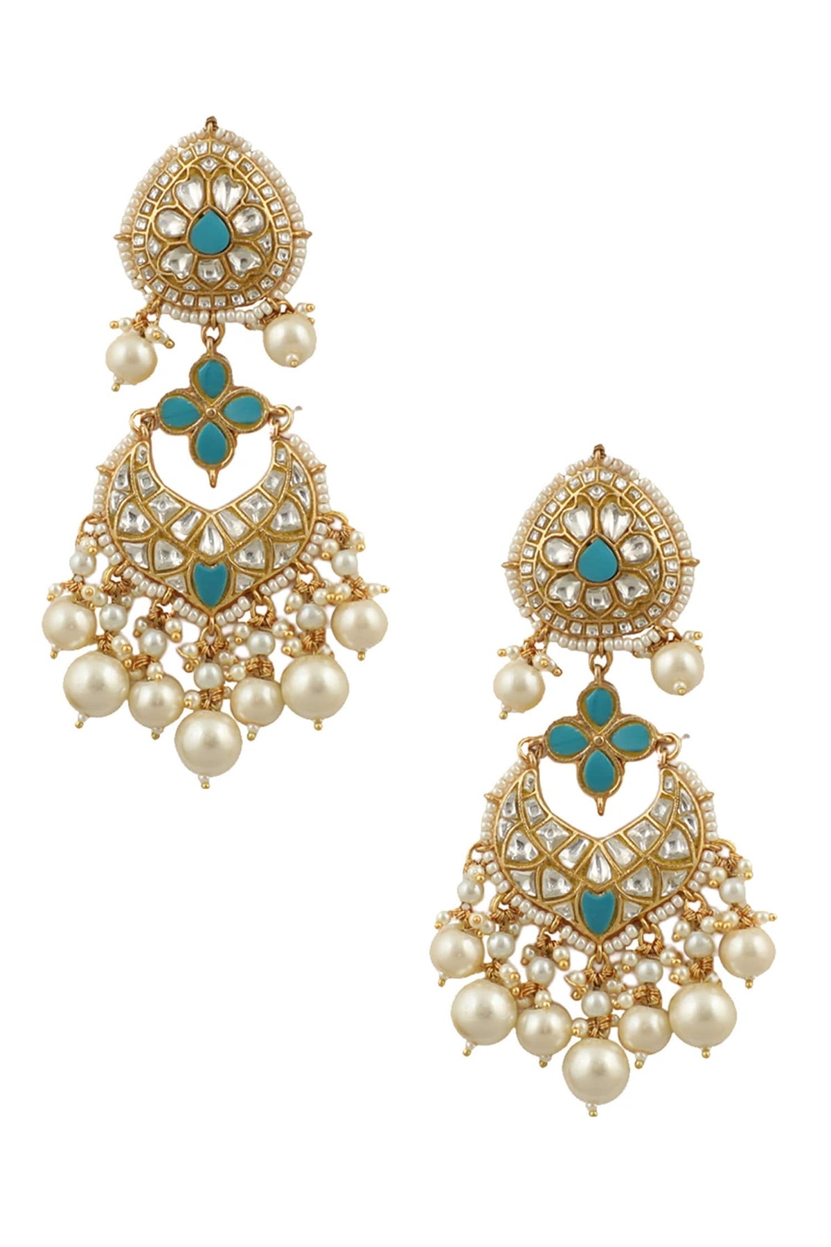 Pearl Drop Necklace Set 
