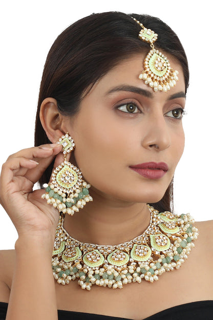 Meenakari Choker Set 