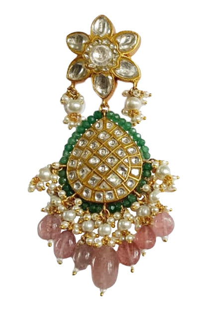 Jadtar Stone Earrings 