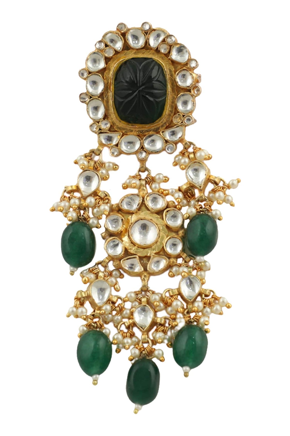 Floral Embellished Earrings 