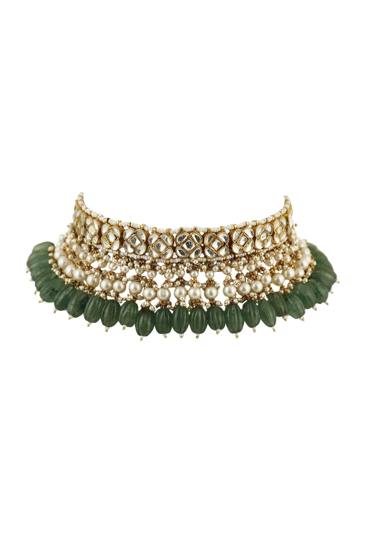 Jadtar Stone Choker Set 