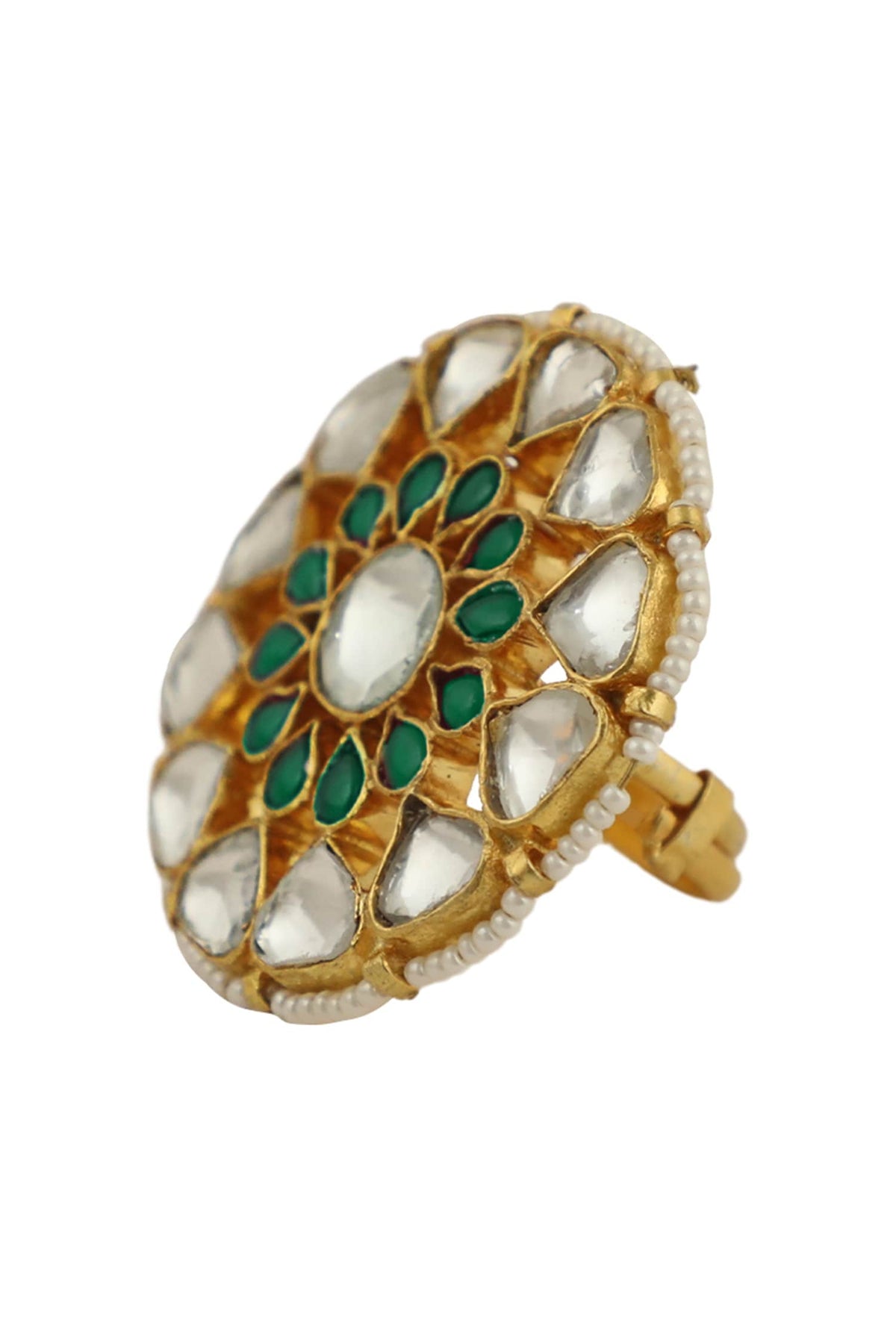 Jadtar Stone Ring 