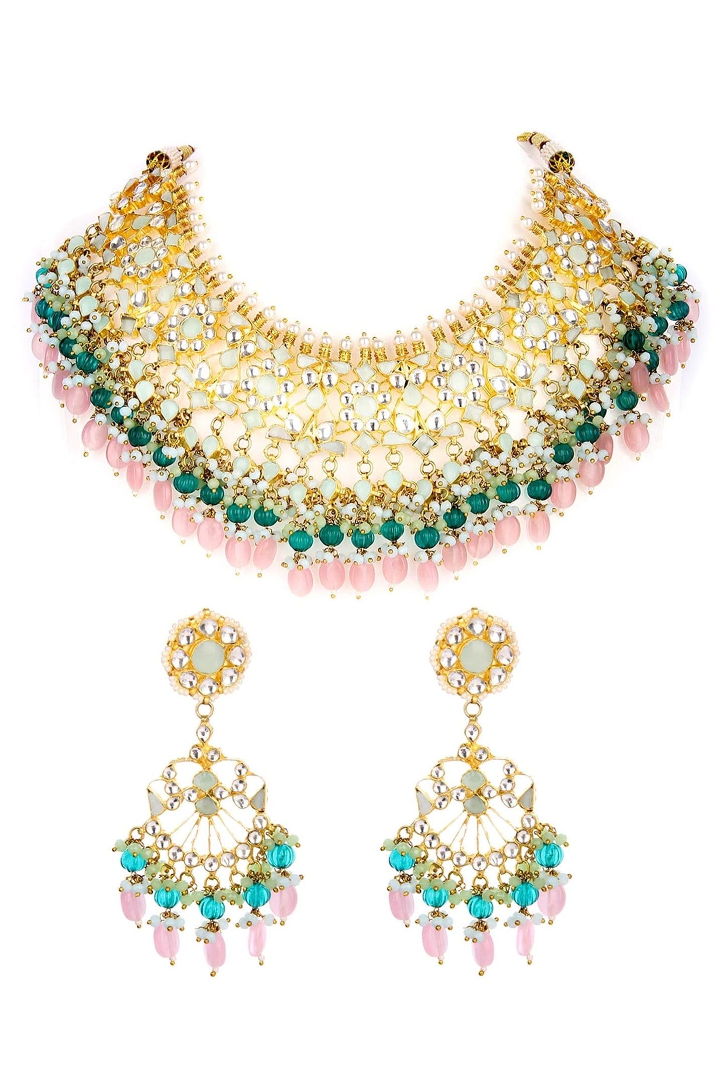 Kundan Studded Choker Set 