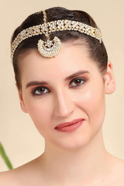 Kundan Studded Mathapatti 