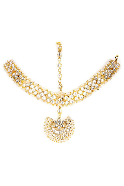 Kundan Studded Mathapatti 