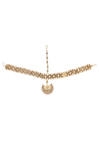 Kundan Studded Mathapatti 