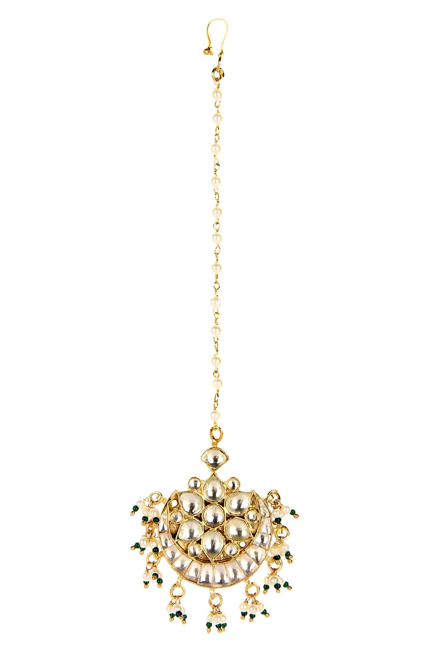 Crescent Kundan Maangtikka 