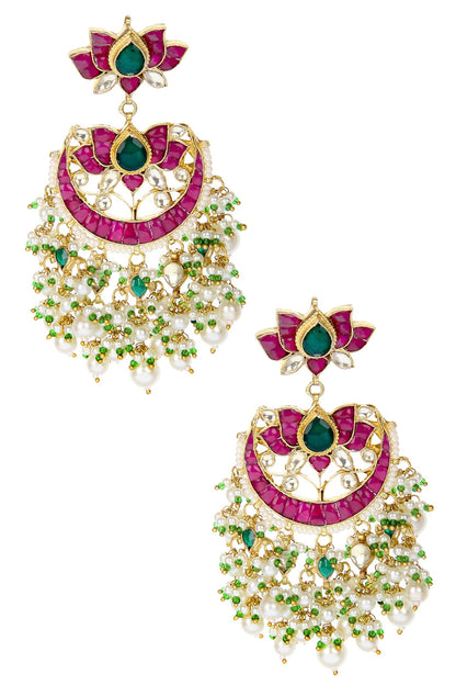 Lotus Motif Chandbalis 