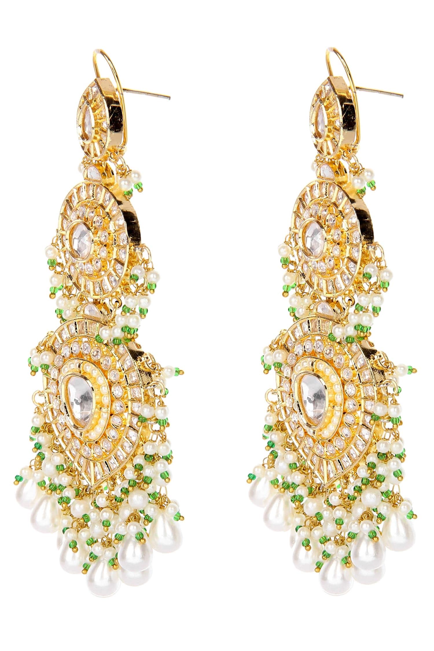 Kundan Embellished Dangler Earrings 