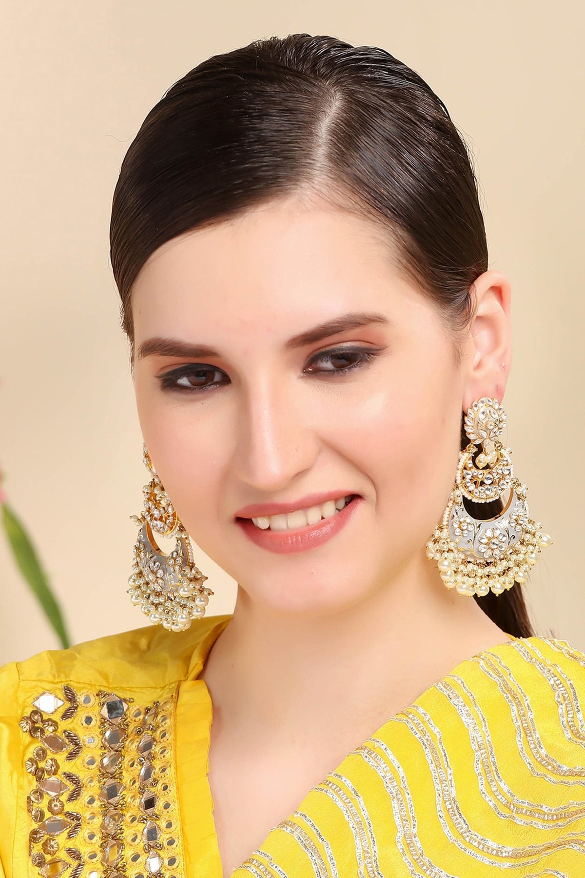 Meenakari Chandbalis 
