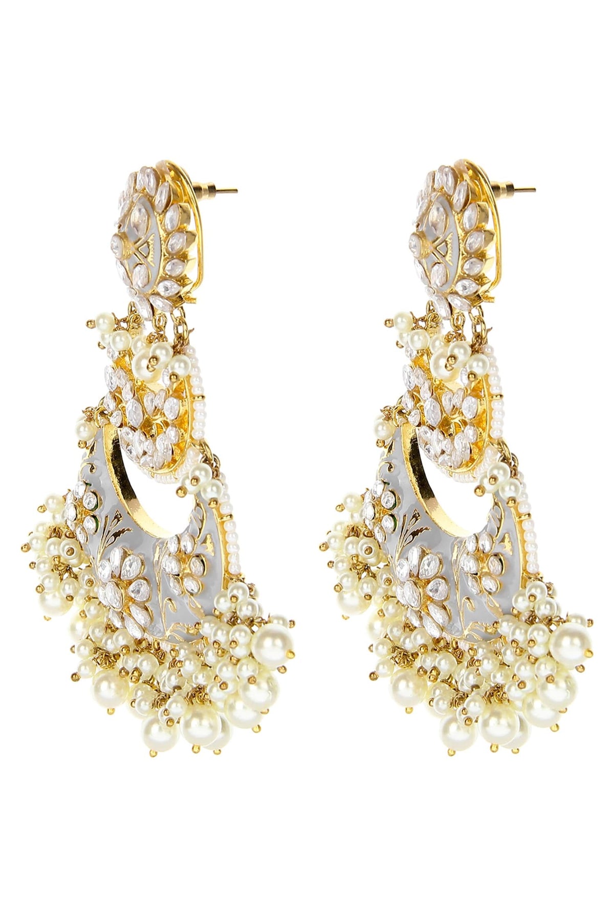 Meenakari Chandbalis 