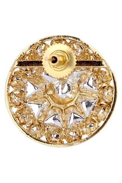 Kundan Embellished Stud Earrings 