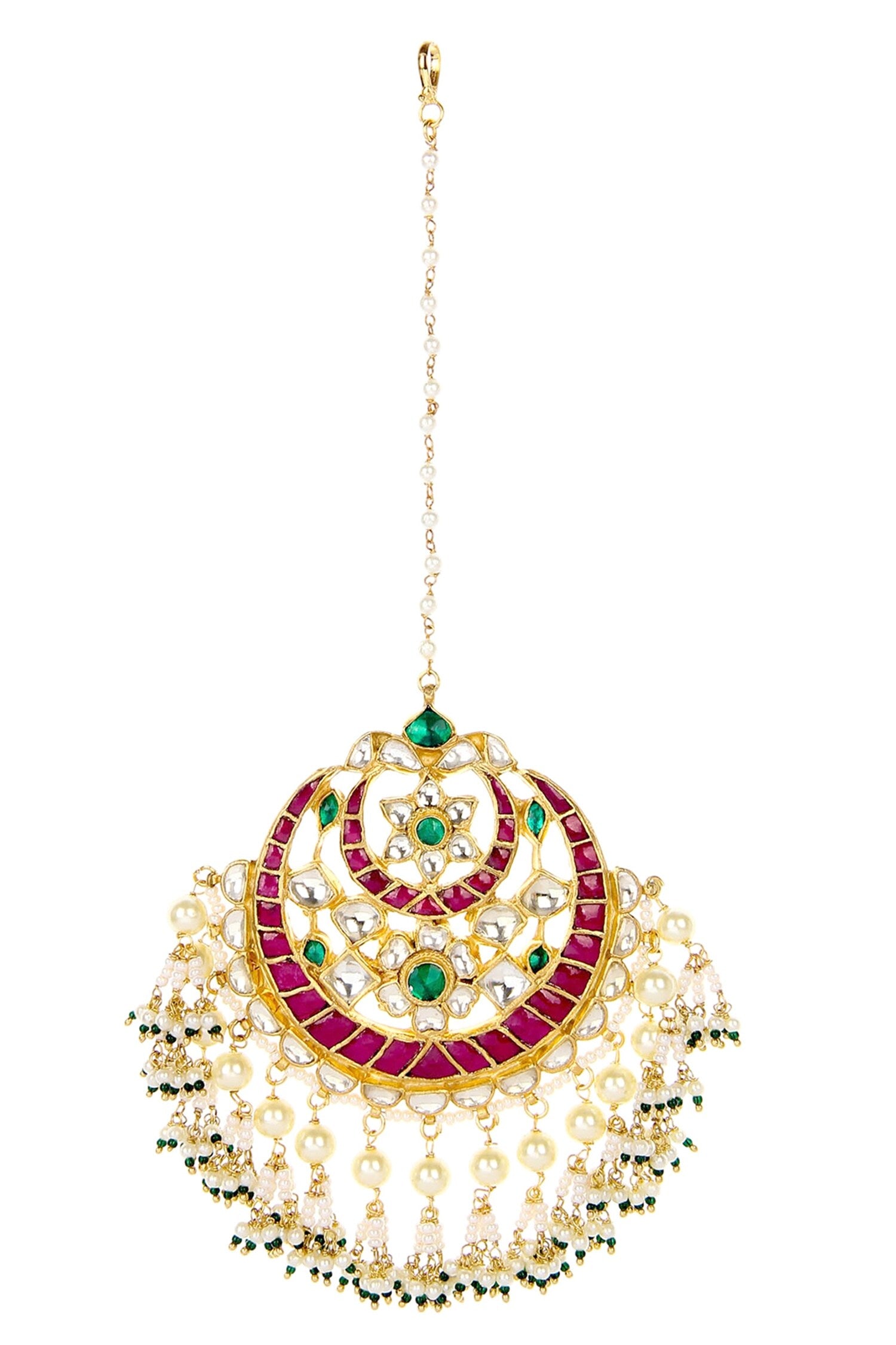 Kundan Embellished Maangtikka 