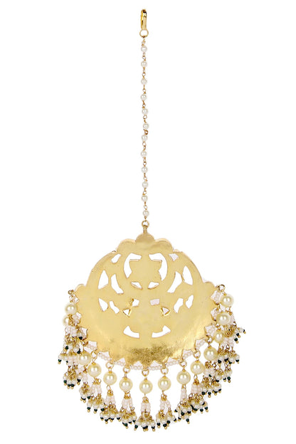 Kundan Embellished Maangtikka 