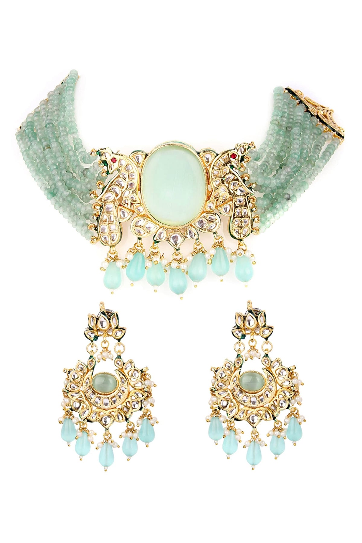 Kundan Embellished Choker Set 