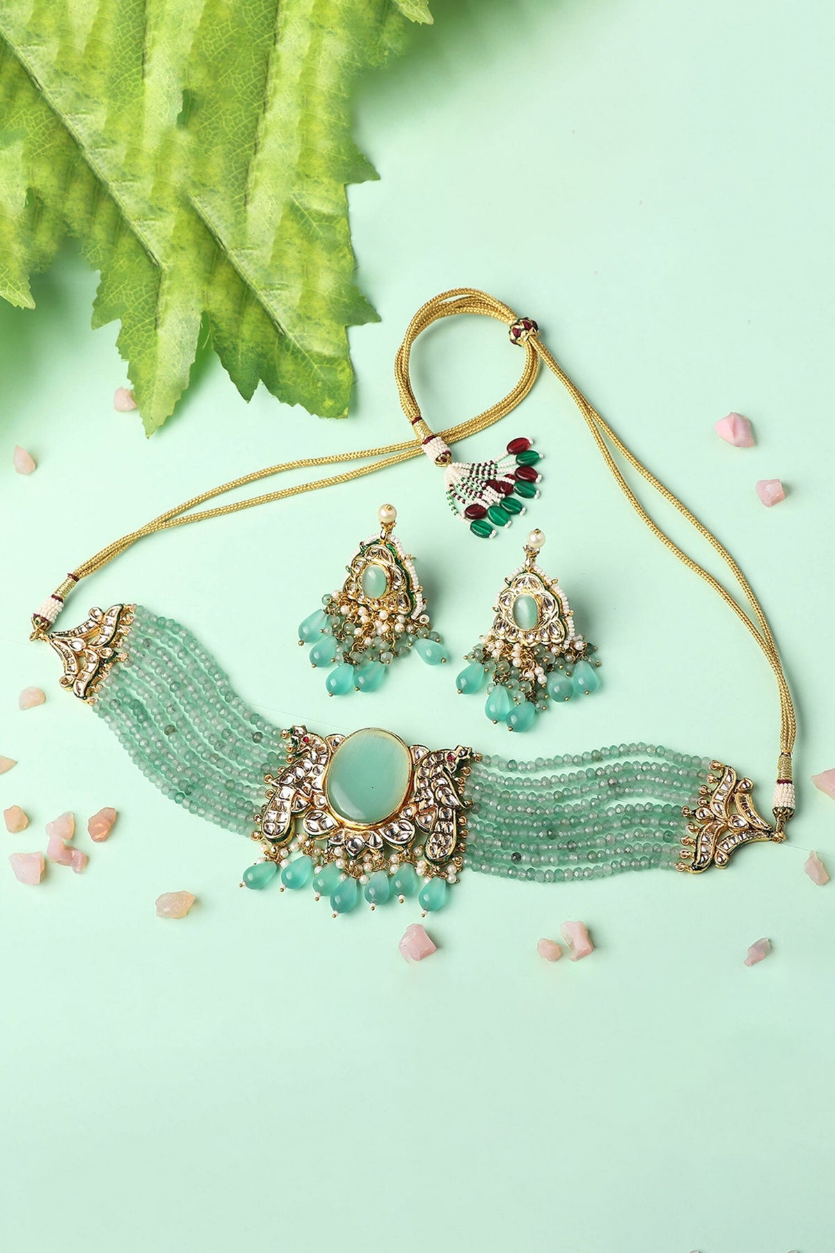Kundan Embellished Choker Set 