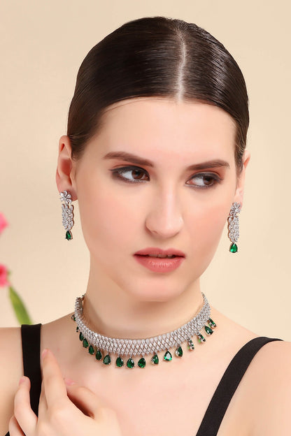 Embellished Choker Set 
