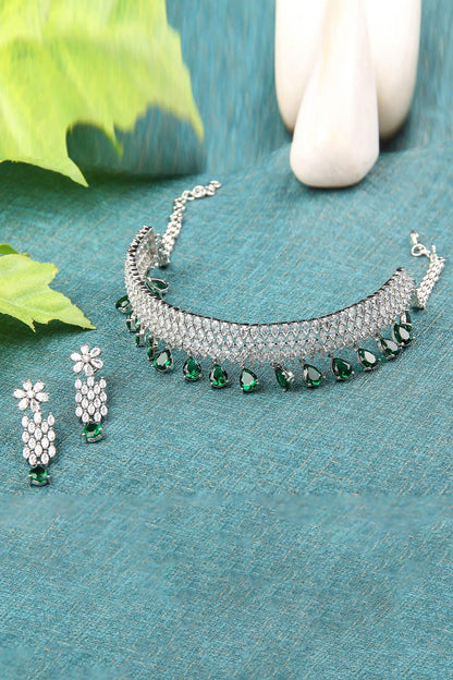 Embellished Choker Set 