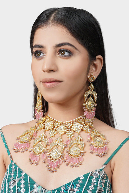 Kundan Embellished Choker Set 