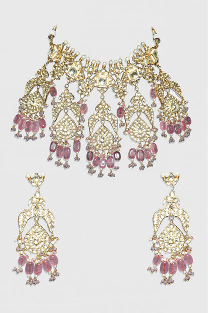 Kundan Embellished Choker Set 