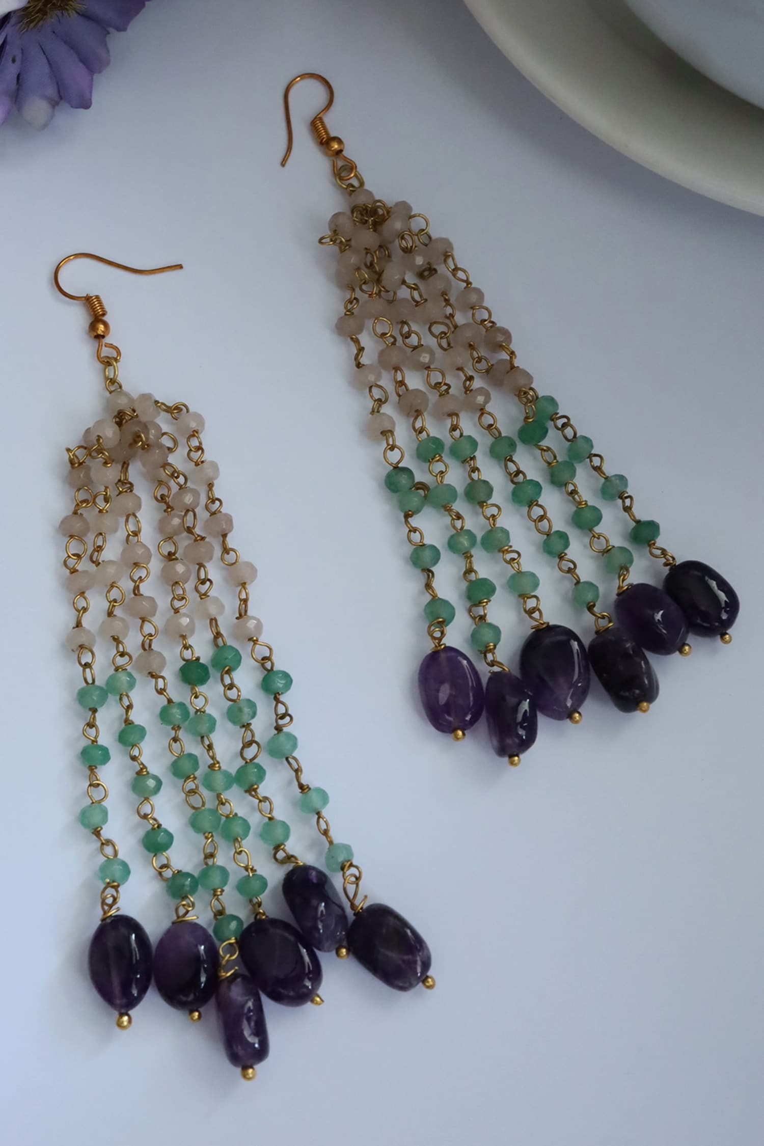 Stone Dangler Earrings 