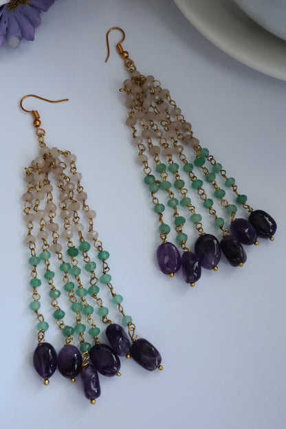 Stone Dangler Earrings 