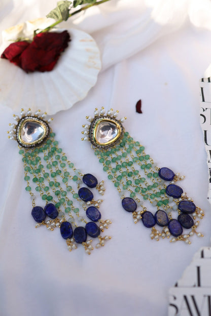 Stone Dangling Earrings 