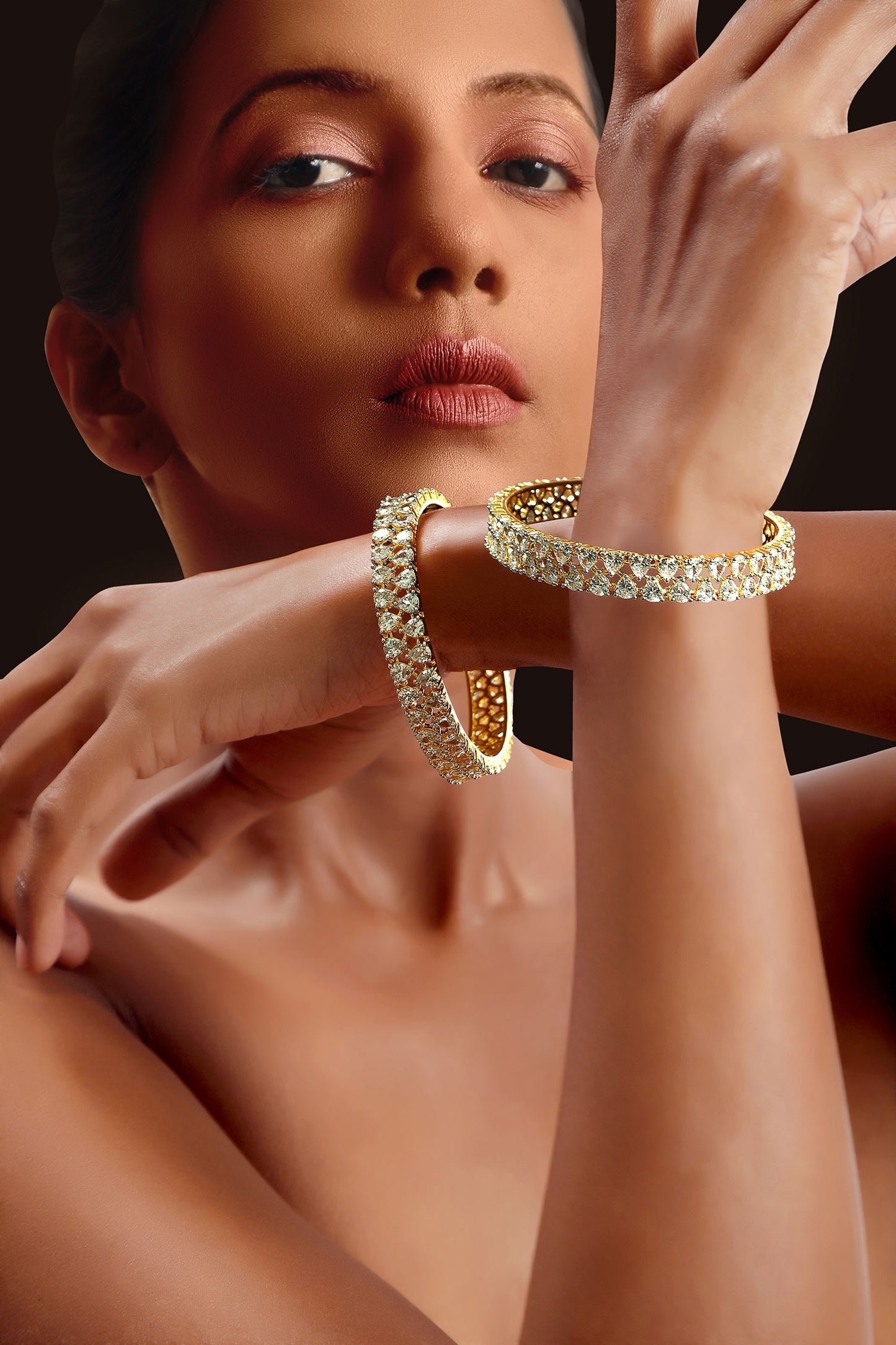 Embellished Bangles - Set of 2 