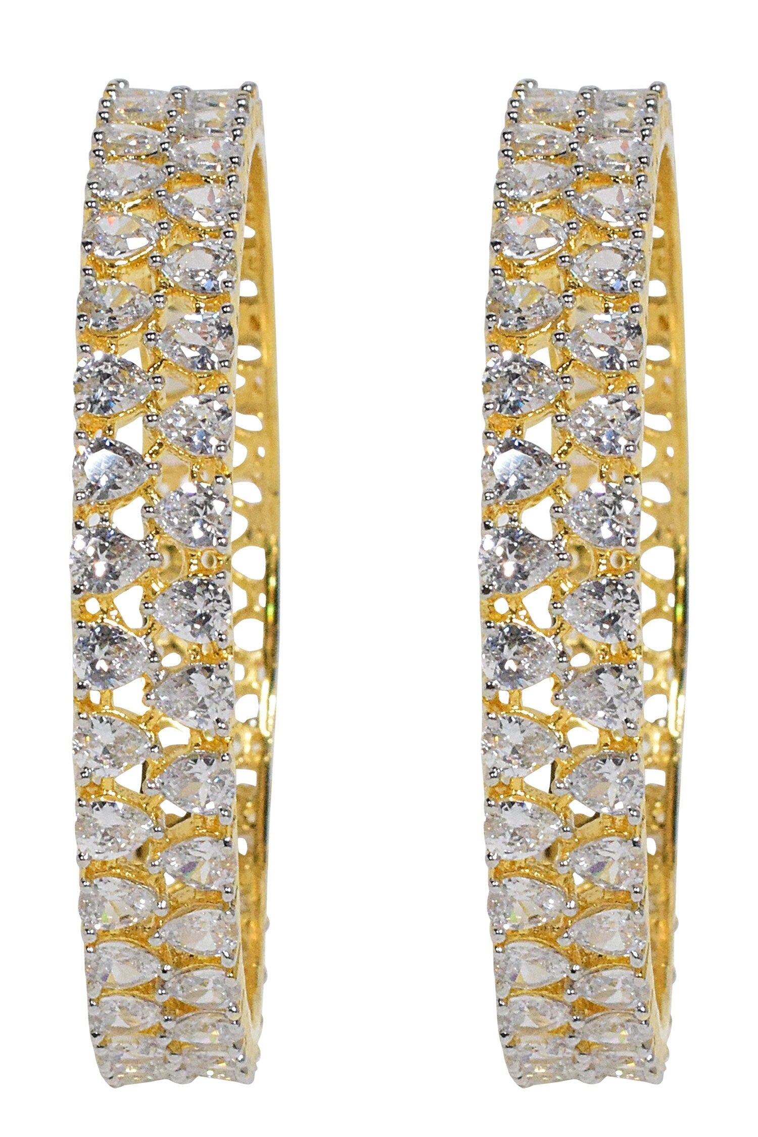 Embellished Bangles - Set of 2 
