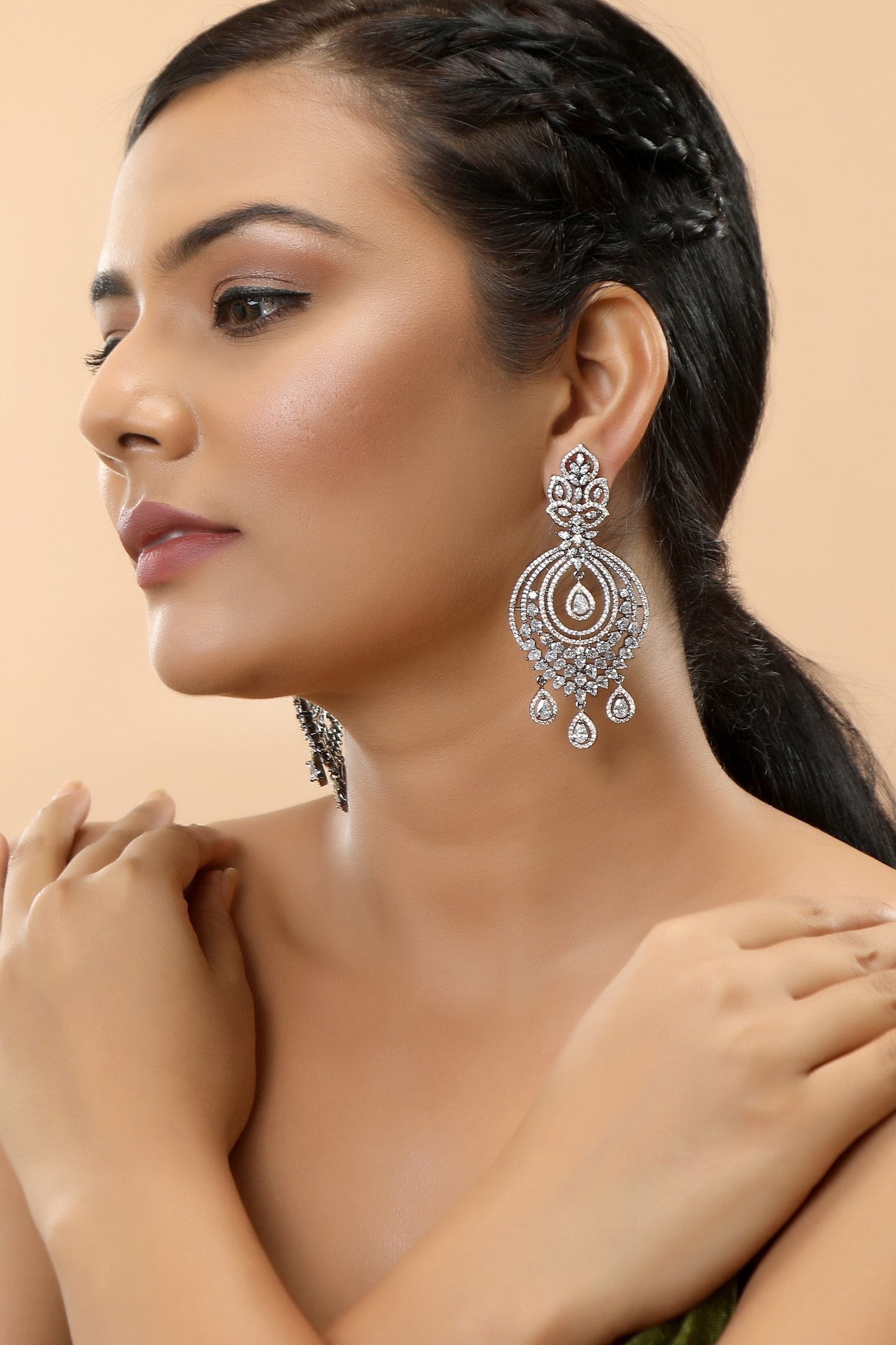 Stone Embellished Chandbalis 