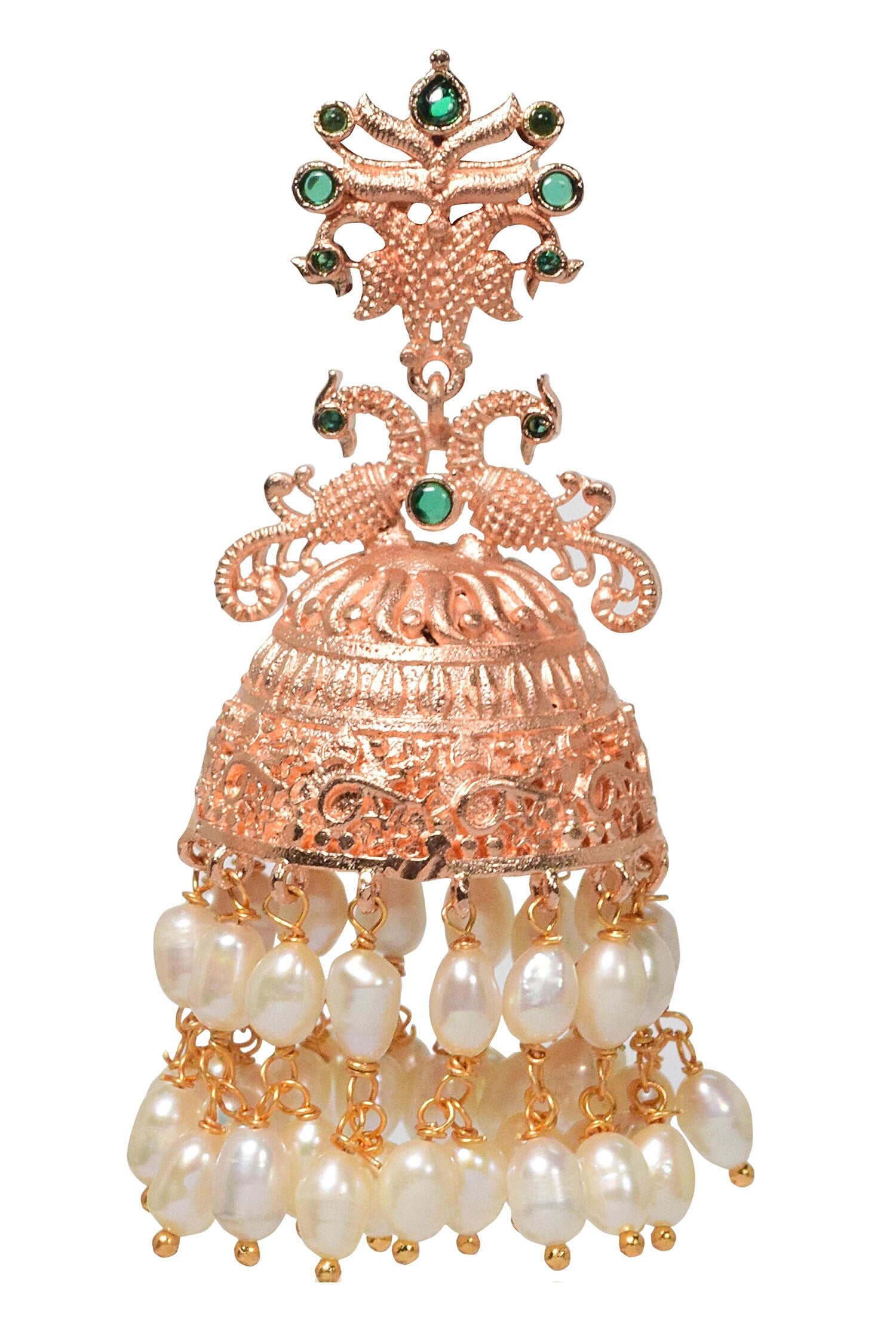 Hand Engraved Jhumkas 