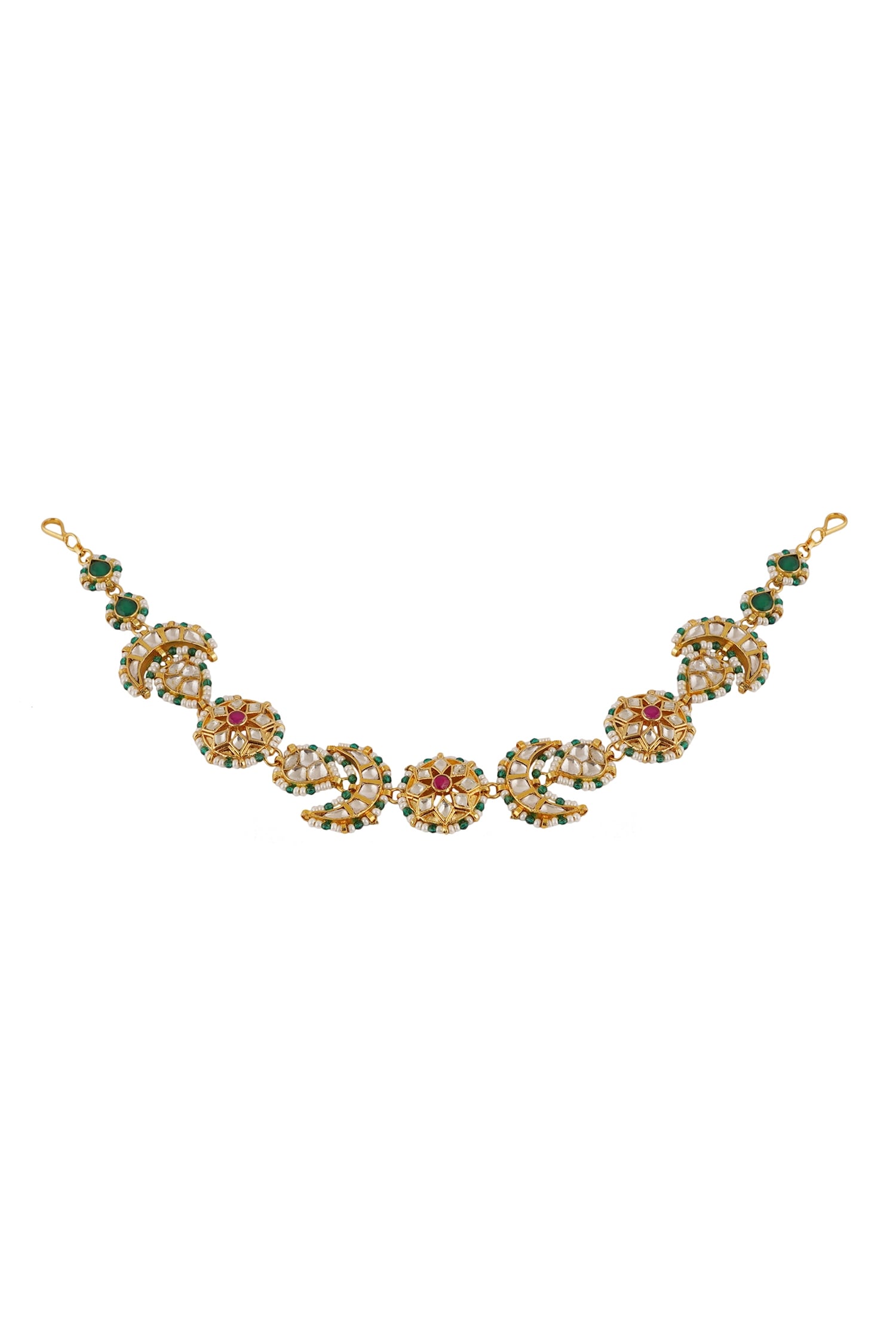 Kundan Embellished Sheeshpatti 