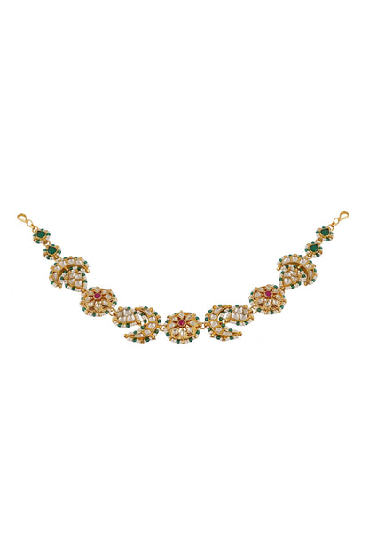 Kundan Embellished Sheeshpatti 