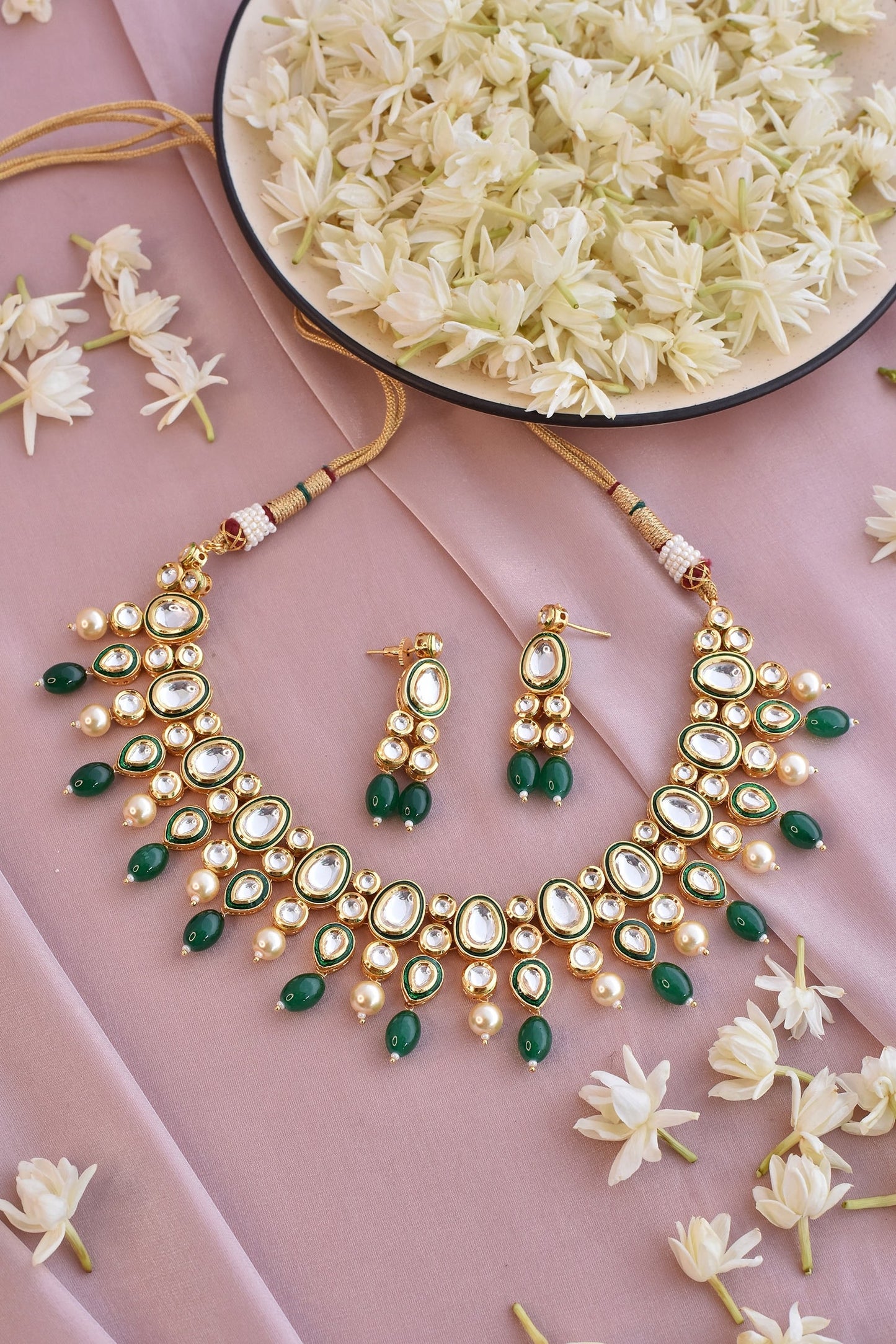 Kundan Embellished Choker Set 