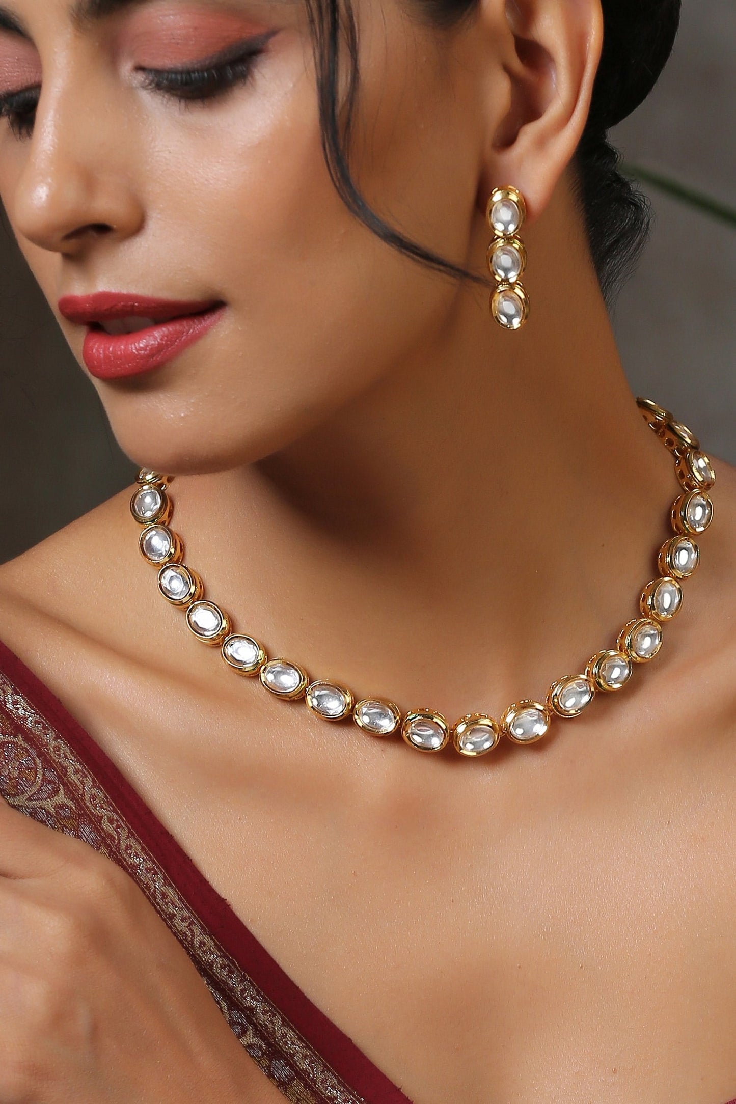 Kundan Choker Set 