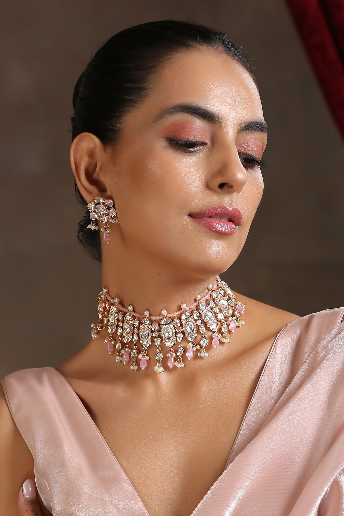 Kundan Studded Choker Set 