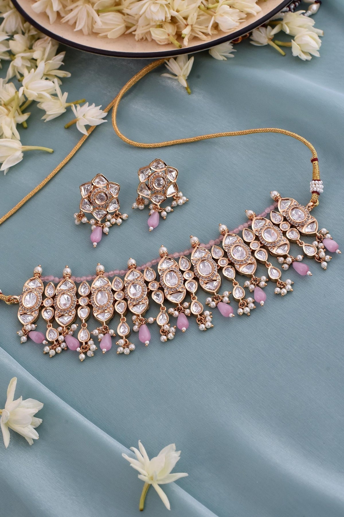 Kundan Studded Choker Set 
