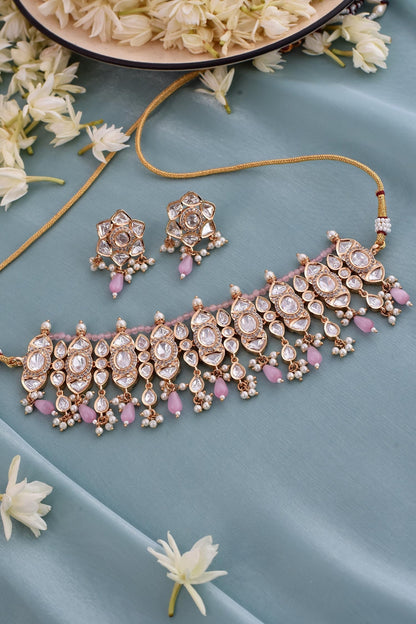 Kundan Studded Choker Set 