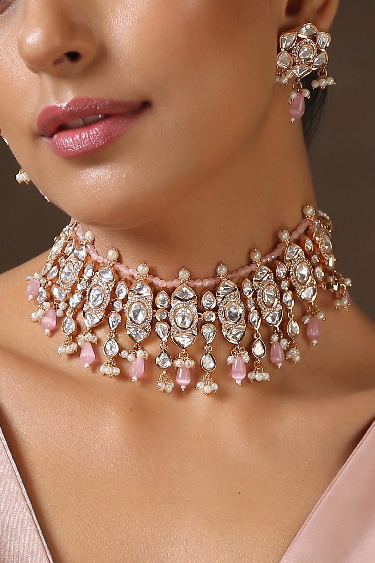 Kundan Studded Choker Set 