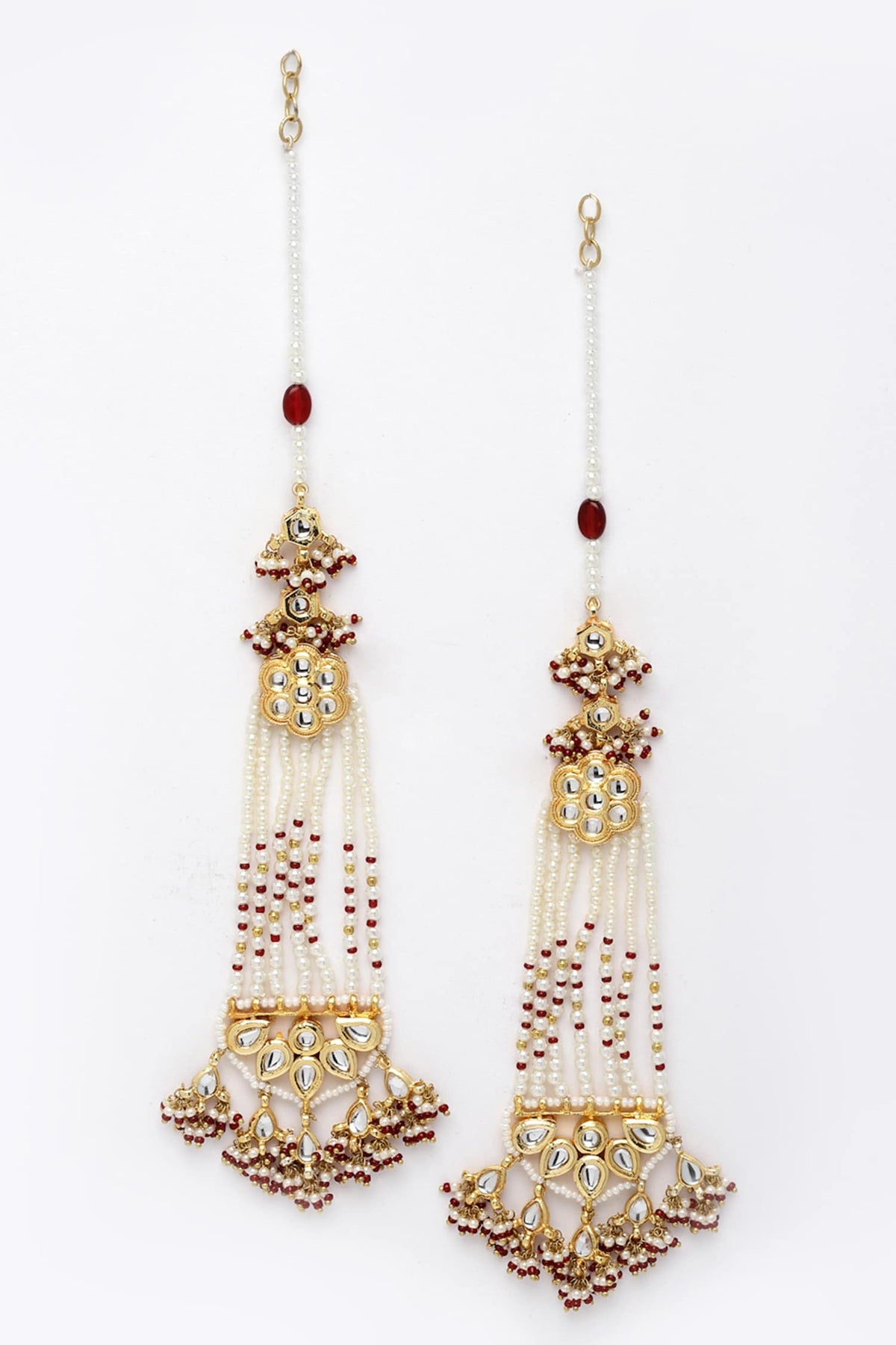 Kundan Embellished Dangler Earrings 