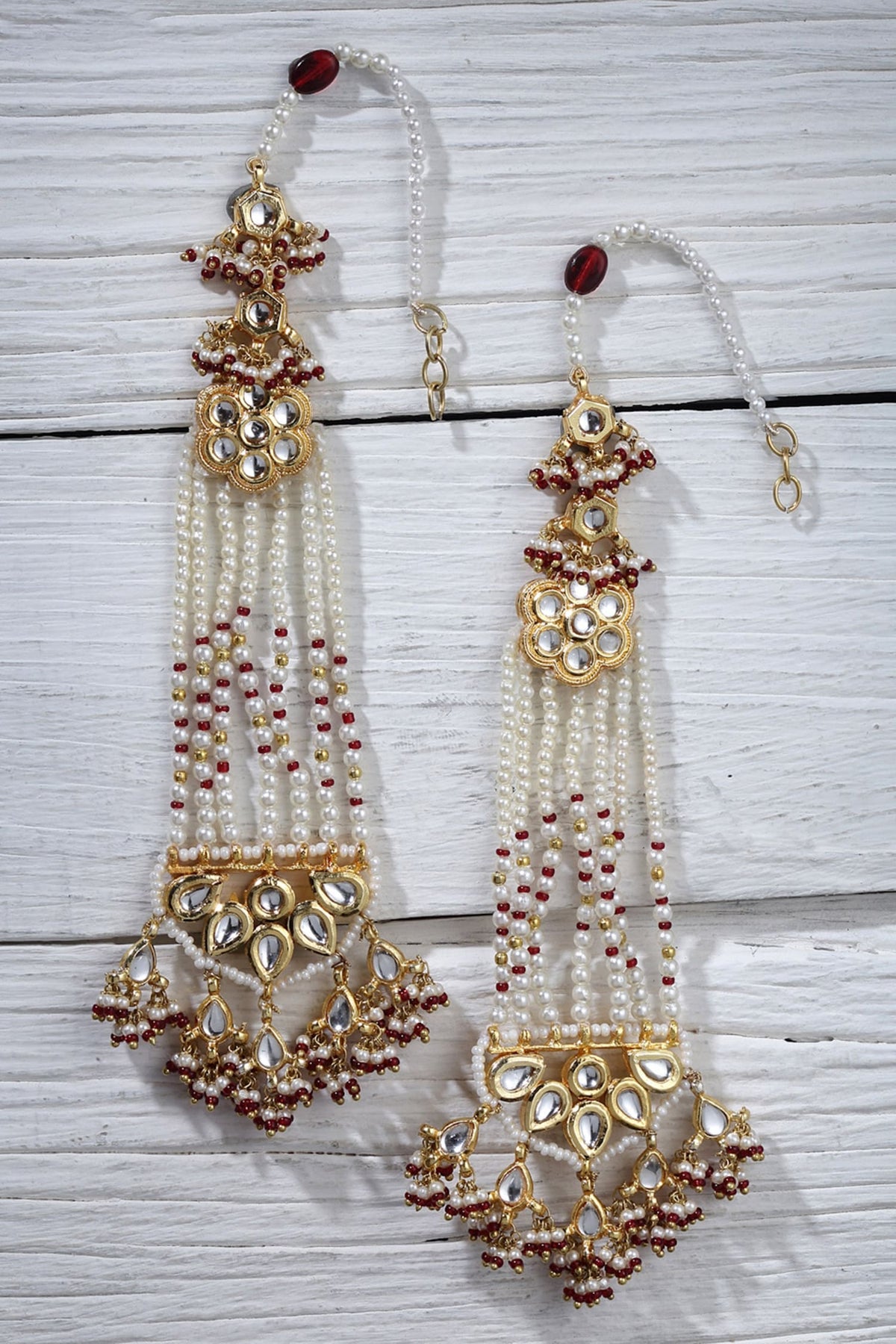 Kundan Embellished Dangler Earrings 