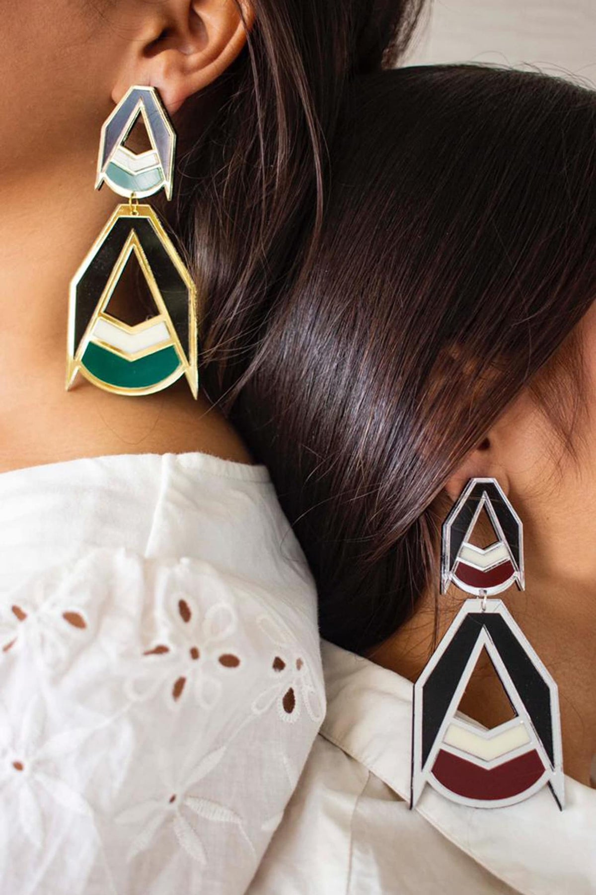 Acrylic Drop Earrings 